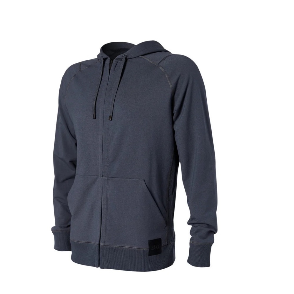 SAXX Down Time Hoodie Front Zip Size Small